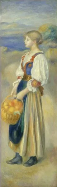 Qui a peint "Fille avec un panier d'oranges" ?
