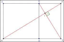 Notez E le ... de [AB].