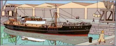 A St Nazaire, Tintin, Haddock et Tournesol embarquent sur le "SIrius" dans "Le Trésor de Rakham le Rouge" ; qui en est le propriétaire ?