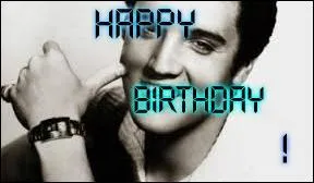 Merci Lisa, et pauvres gens... Passons à notre rubrique "Birthday", avec Earine LR. ! Earine, qui fête son anniversaire aujourd'hui ?