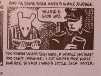 De quelle façon, un officier de la Gestapo a-t-il récompensé Vladek pour lui avoir réparé sa botte ?