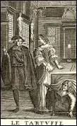 De son vrai nom Jean-Baptiste Poquelin, c'est un dramaturge qui a créé de nombreuses uvres devenues célèbres dont parmi elles "Tartuffe". Il s'agit de...