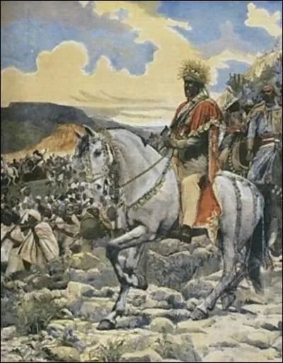 Une tout autre version, relate le départ de l'arche en Éthiopie sous le règne de Salomon par son fils : qui est-il ?