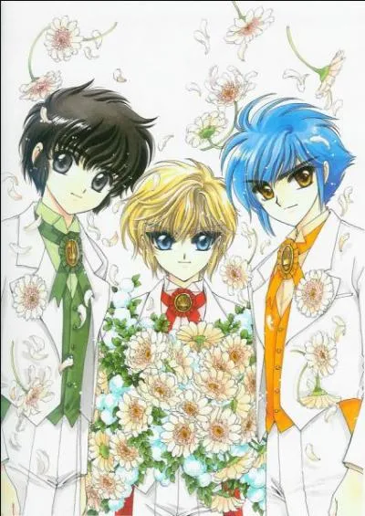 Quel est le nom de ce manga de type shojo policier où trois jeunes garçons viennent en aide aux demoiselles en détresse ?