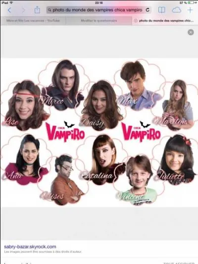 Peut-on venir dans le monde des vampires avec une odeur de mortel ?