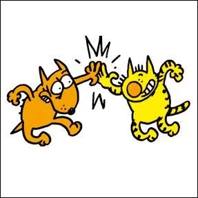 Comment s'appelle le chien dans le duo dessiné par Charb "Maurice et Patapon" ?