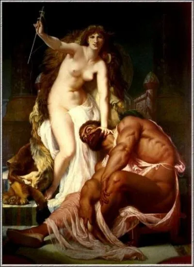 Cette reine lydienne acheta Héraclès pour être aussi bien son amant que comme simple serviteur. Ils auront trois enfants. Qui est-elle ?