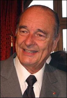 Jacques Chirac est devenu président en 1995.