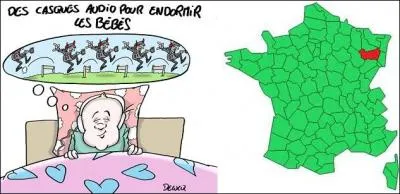 Il commet des dessins de presse et B.D sur l'actualité politique, entre autres choses. Vous avez reconnu Delucq, mais dans quel quotidien départemental paraît-il ?