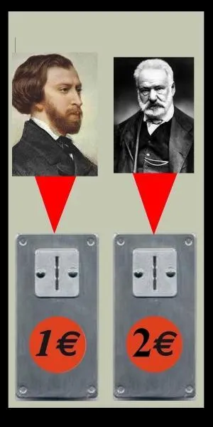 Si je vous dis : "Qu'importe le flacon, pourvu qu'on ait l'ivresse". Quelle pièce allez-vous mettre dans la machine ?