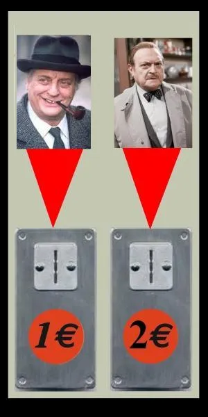 Si je vous dis : " Bon sang mais c'est bien sûr ! ". Quelle pièce allez-vous mettre dans la machine ?