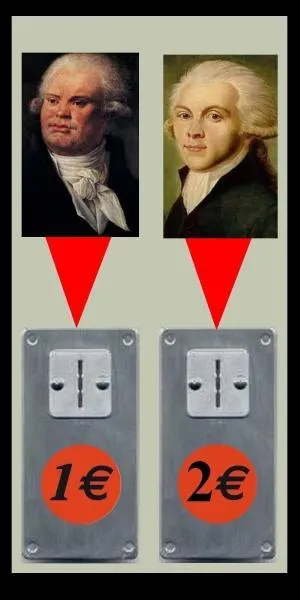 Si je vous dis : " De l'audace, encore de l'audace, toujours de l'audace ! ". Quelle pièce allez-vous mettre dans la machine ?