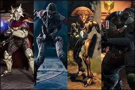 Quel sont les quatre types d'ennemis ?