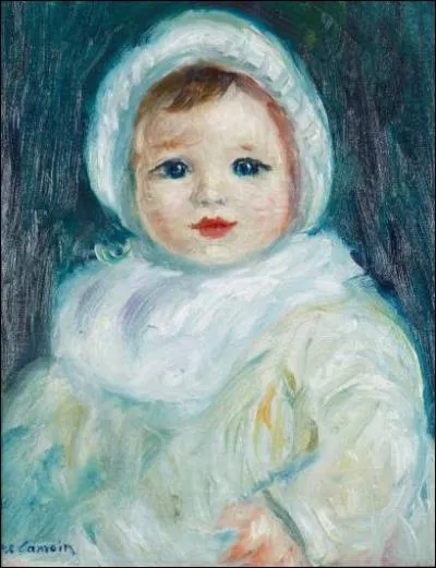 Qui a peint "Portrait d'enfant" ?