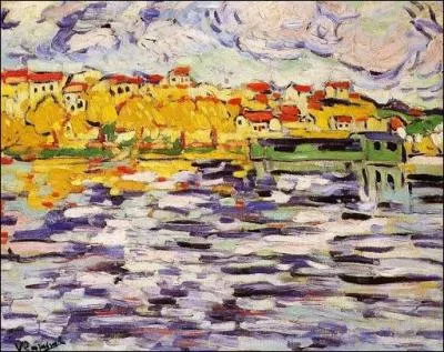 Qui a peint "Maisons au bord de la Seine à Chatou" ?