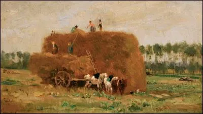 Qui a peint "La meule" ?