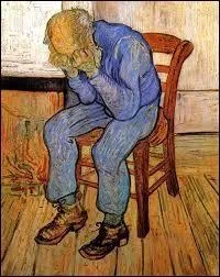 Qui est cet artiste peintre à qui l'on doit "Le vieil homme triste", oeuvre datée de 1890 ?