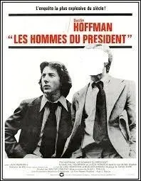En 1976, quel comédien américain partage l'affiche du film "Les Hommes du président", aux côtés de Dustin Hoffman ?