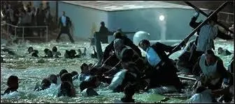 Jack est enfermé à cause de Lovejoy dans un bureau. Après sa libération, Rose refuse de monter sur un canot pour rester avec lui. Qui Cal utilisera-t-il pour monter dans un canot ?