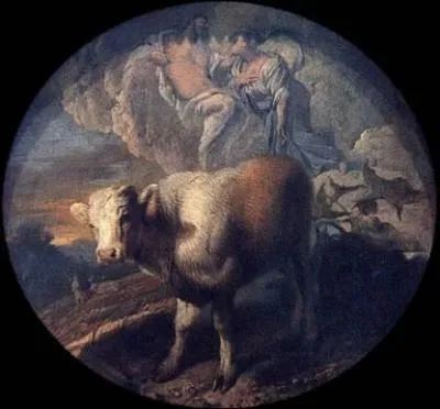 Quelle est cette vache de la mythologie, fille d'Argos et de Mélia ?