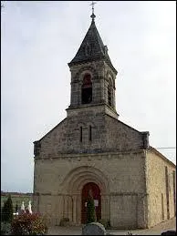 Voici l'&eacute;glise Saint-Martin, &agrave; Lados. Village Girondin, au c�ur du Bazadais, il se situe en r&eacute;gion ...