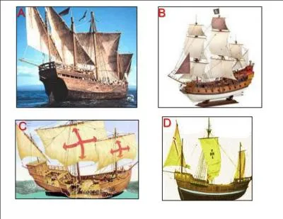 Le voilier ne faisant pas parti de l'expédition de Christophe Colomb se situe en :