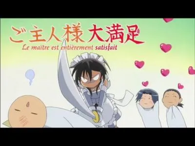 Quelle est la couleur que Usui a choisi à Misaki pour la journée "Maid Sentai" ?