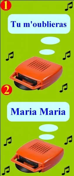 J'écoute en ce moment une chanson de Larusso. Oui, mais sur quel mange-disque ?