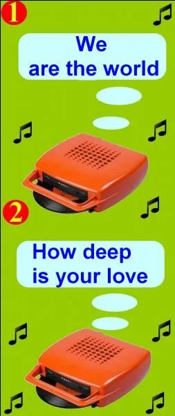 J'écoute en ce moment une chanson des Bee Gees. Oui, mais sur quel mange-disque ?