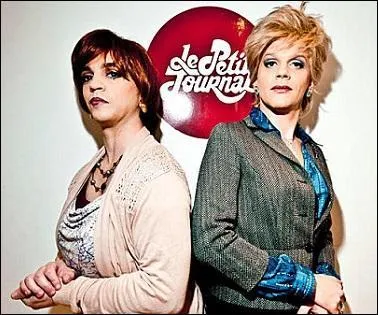 Comment s'appellent ces humoristes qui tiennent "La revue de presse : la une des journaux" dans Le Petit Journal ?