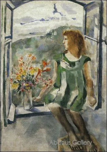 Qui a peint "Ida à la fenêtre" ?