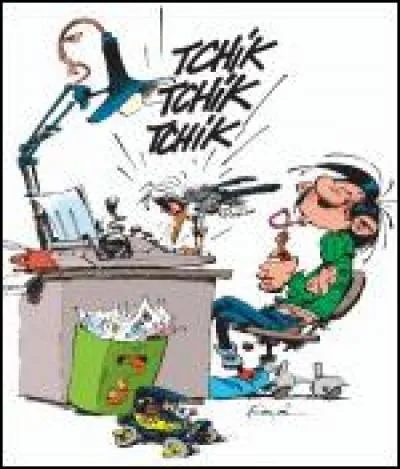 Gaston Lagaffe - Quel adjectif définirait Lagaffe ?