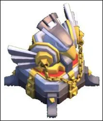 Quelle est la portée de l'aigle artilleur ?