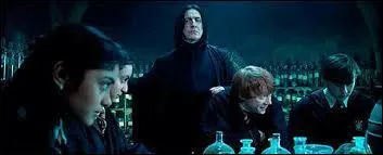 Durant la cinquième année d'Harry, il lui enseignera l'occlumancie sur les conseils d'un homme qu'il estima beaucoup. Qui est ce grand homme que Severus tuera ?