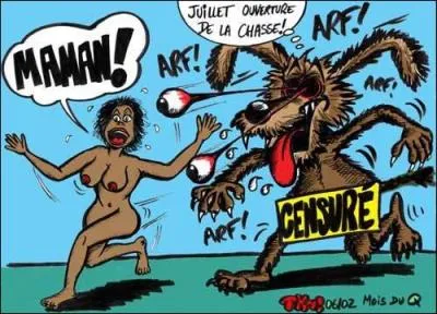 Renaud a chanté pour sa fille Lolita ''Elle a vu le loup'' . Quel est le sens de cette expression ?