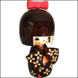 Quelle est la particularité de cette kokeshi ?
