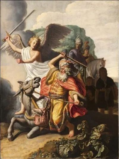 Le roi de Moab sollicitera ce devin afin qu'il prononce des oracles contre Israël. Alors qu'il est pressé d'accomplir sa mission, son ânesse se cabre, s'arrête et l'ange du Seigneur apparut et lui dit : " Je veux l'empêcher d'aller là où tu veux aller, car ce n'est pas le désir de Dieu". Qui est-il ?