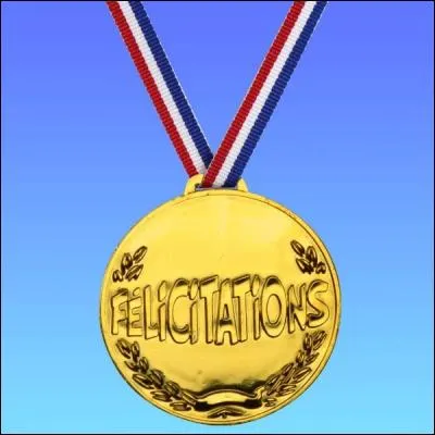 Si je tiens vraiment à une médaille d'or, je vous supplie, je vous la demande...