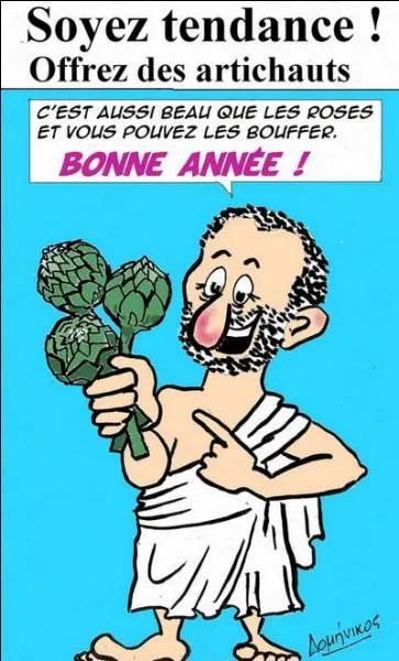 L'artichaut est constitu&eacute; de feuilles ...