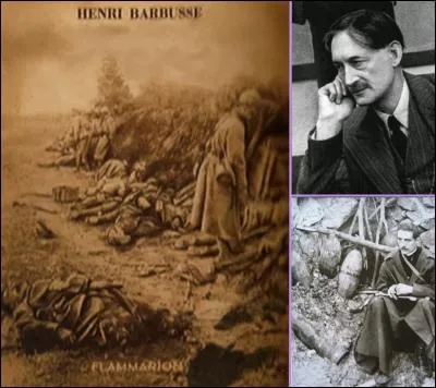 Henri Barbusse, écrivain français obtient le Prix Goncourt en 1916 avec son roman de guerre autobiographique issu de ses expériences vécues dans les tranchées entre 1914 et 1916. Quel est ce roman  ?