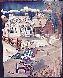 Qui nous dit d'attendre avec ses paroles drôles et réalistes  Attends-moi Ti-gars./Tu vas tomber si j'suis pas là./Le plaisir de l'un/ C'est d'voir l'autre se casser l'cou. ?