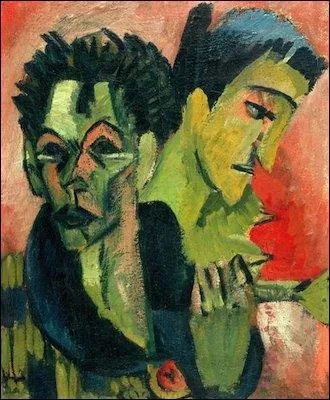 Qui a peint "Autoportrait à la jeune fille" ?