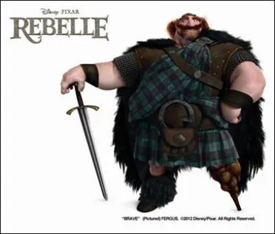 Dans "Rebelle", comment s'appelle le père de Merida ?