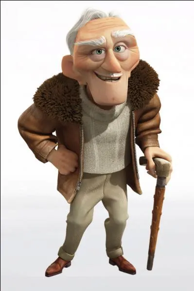 Dans "Là-Haut", comment s'appelle l'aventurier du dirigeable ?