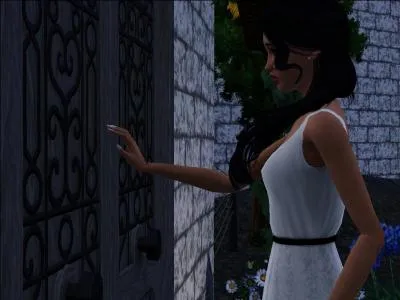 Que va-t-elle découvrir derrière cette porte ?