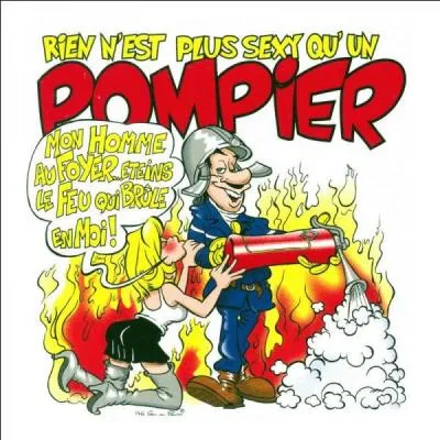 Le conduit a pris feu dans la nuit. Cette dame ...