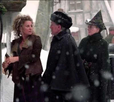 Madame Rosmerta. Tenancière de l'auberge dénommé "Les Trois Balais", Madame Rosmerta est placée sous le sortilège de l'Impérium par Drago Malefoy. Quel professeur aime particulièrement le fréquenter ?