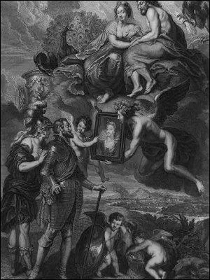 C'est l'histoire d'amour d'un roi de France et de sa maîtresse. (Coudonc, les rois aiment-ils leurs femmes parfois ?). Ça ne va pas dans sa vie : sa favorite vient de mourir, son mariage est stérile, il se commande une femme d'Italie comme on se commande une pizza. Mais en attendant la livraison, il tombe follement amoureux, elle devient sa maîtresse et lui fait 3 enfants, Ravaillac le tue. Ce sont