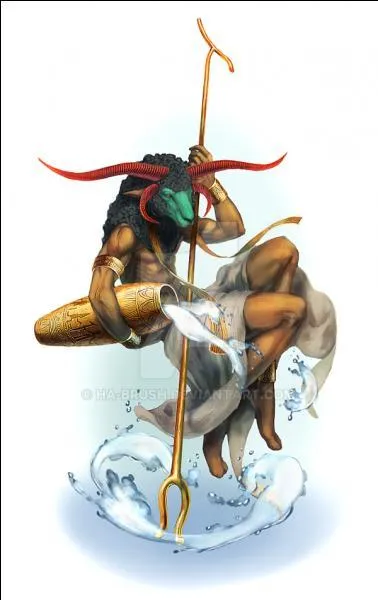 Il est le créateur de la vie, générateur des espèces vivantes, gardien des sources du Nil. Qui est-il ?