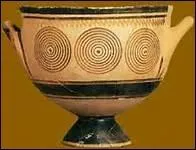 Qu'est-ce qui caract&eacute;rise le style de d&eacute;coration des c&eacute;ramiques grecques r&eacute;alis&eacute;es au XIe si&egrave;cle avant J.-C. ?